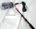 JY100 alloy aluminum 4 sections Shotgun microphone NOT INCLUDED rod Grip Rig Rod Boom Pole for