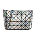 2016 Luxury Women Bao Bao Bag Geometry Package Luminous Sequins Mirror Folding Bags Feminine Famous Brands
