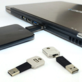 Portable Key Chain Micro USB Data Charger Cable Lead For For iPhone 5S 6S Black Grey