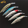 5pcs 11cm 40g Minnow Lure Fishing Lure China Tackle Hard Plastic Bait Sea Fishing Bait Casting