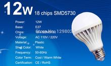 Wholesale Led lamps SMD 5730 3W 5W 7W 9W 12W 15W LED Bulbs 110V 220V 230V