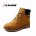 Aleader Genuine Leather Winter Boots Men New Winter Martin Boots For