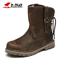 Genuine Leather Ankle Boots Genuine Leather Men Shoes New Autumn And Winter Boots British Army Boots