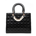 Hot Sale New Women PU Leather Totes Bags Ladies Casual Handbags Square Luxury princess Top handle