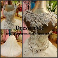 diamond wedding dress