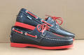 Black Leather Red Bottom Men Boat Shoes Casual Flats Driving Shoes Creepers Lace Up Chaussure Homme