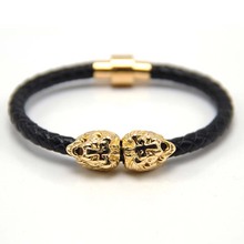 Silver/gold/black Rope Anchor Bracelet Men and women,Wrap Bracelets Wholesale Bangle 51 colors hot selling