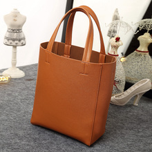 Free shipping 2016 New brand Vintage Women Handbag PU Leather Tote Shoulder Shopper Bag designer hobo handbags 4 Colors CW1555