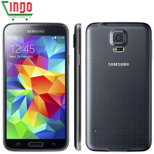Original Samsung GALAXY S5 Ulocked Galaxy S5 Smartphone 16MP Camera Quad-Core 2GB RAM 16GB ROM LTE Cellphone Free shiping