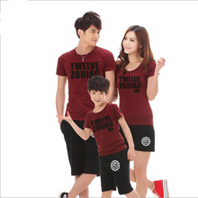 Baby Girls clothing sets boys shirt family Top Tees Casual Womens and Mens and Child Shirts 2016 Summer Short Sleeve tees