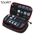 TOURIT New Travel Bags Data Cable Practical Earphone Wire Storage Bag Power Line Organizer Electric Bag