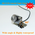 100 HD CCD Free shipping 170 Degree IR Nightvision Waterproof Car Rear view camera Reverse paking