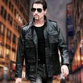 DHL Free shipping plus Brand clothing men M65 cow leather Jackets men s genuine Leather biker