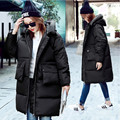 Korean Style 2016 Winter Down Jacket Women s Cotton Lapel Hooded Thickening Coat