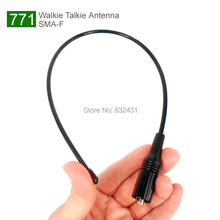 771 Dual Wide Band VHF/UHF 144/430MHz Radio SMA-F Female Soft Antenna Walkie Talkie Antenna for Kenwood Quansheng Baofeng UV-5R