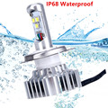 Led H4 motorcycle headlight bulbs Cree Chip waterproof Turbo fan H4 9003 Hb2 Led High Low