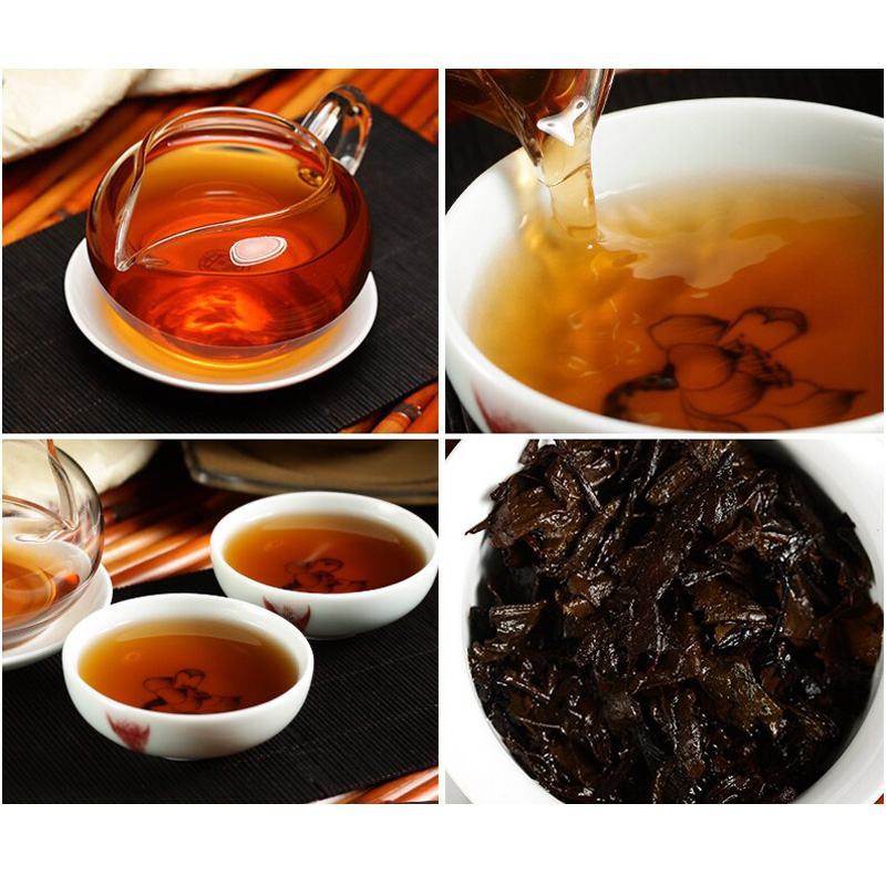 china pu er tea 357g oldest puer tea ansestor antique honey sweet dull red Puerh tea