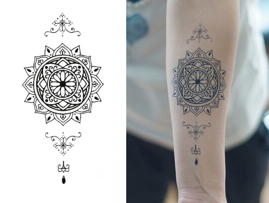 aliexpress com comprar hermosa mandala tattoo inspired aliexpress com comprar hermosa mandala tattoo inspired