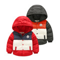 2016 Autumn And Winter Spell Color Hooded Short Paragraph Thick Padded Cotton In Male And Female
