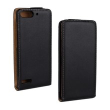 Luxury Genuine Real Leather Case Flip Cover Mobile Phone Accessories Bag Retro Vertical For Huawei Ascend G6 P6 MINI SZ