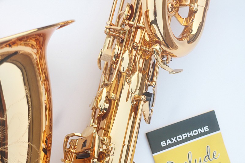 Wholesale EMS Baritone Saxophone 54 Straight Professional Gold Eb Sax