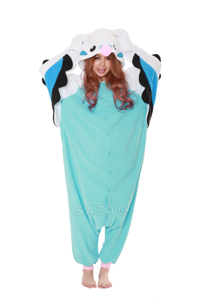 Blue Budgie Kigurumi Onesie