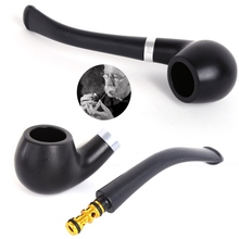 2015 New Retro Vintage Wooden Smoking Pipe Tobacco Cigarettes Cigar Pipes Gift DurableFRIEND SHIPPING