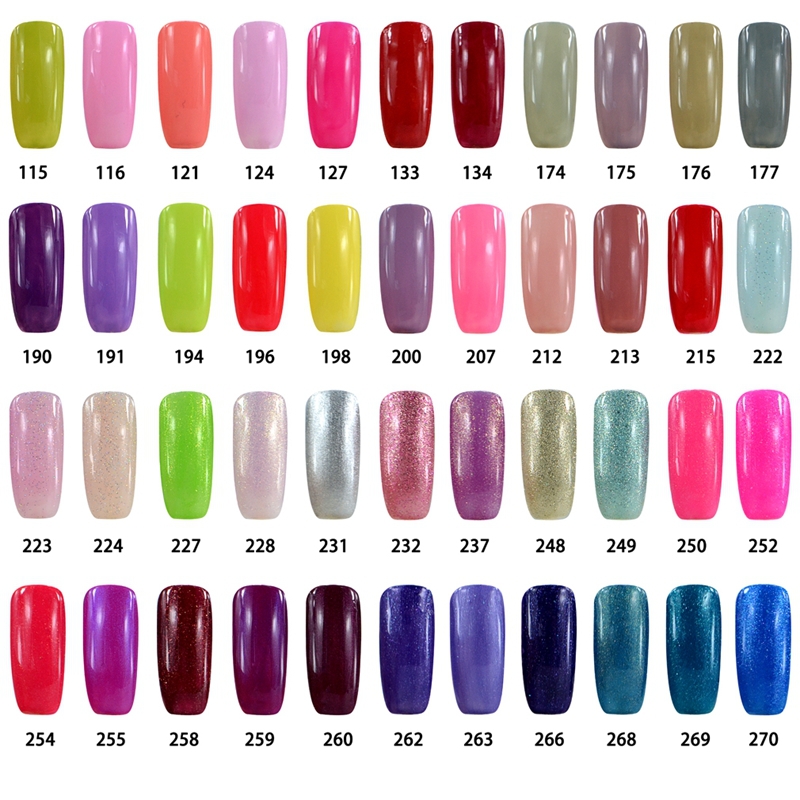 Top 10 Reasons For Using Soak Off Gel Nail Polish 10ml Perfect Summer Halo Gel Nail Polish Soak Off Glitter Lacquer Long Last 018