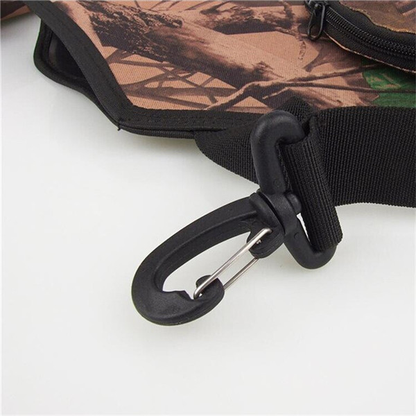Newest High Quality 19 5 Portable Camo Archery Bow Arrow Belt Quiver Forest Hunting Bag PVC