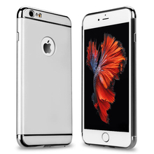 360 Degrees For iphone 6 plus 6s plus Case Luxury Ultra Thin 3 in1 Frosted Shockproof Armor Mobile Hard Mobile Phone Accessories