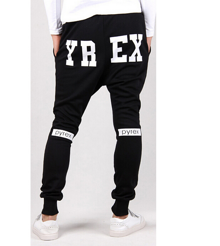 black bandana pants mens