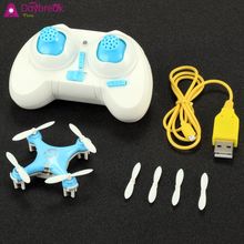 New Fashion CX10 2.9cm 2.4G 4CH 4Axis Mini RC Quad Copter with Remote Controller RC Quadcopter Drone