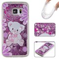 Fashion Liquid Soft Clear TPU Phone Back Case For Samsung Galaxy S5 S6 S7 Edge A3