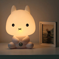 NEW Baby Room Rabbit Bear Panda Dog Cartoon Animal Night Light Warm Lamp Children Night Sleeping