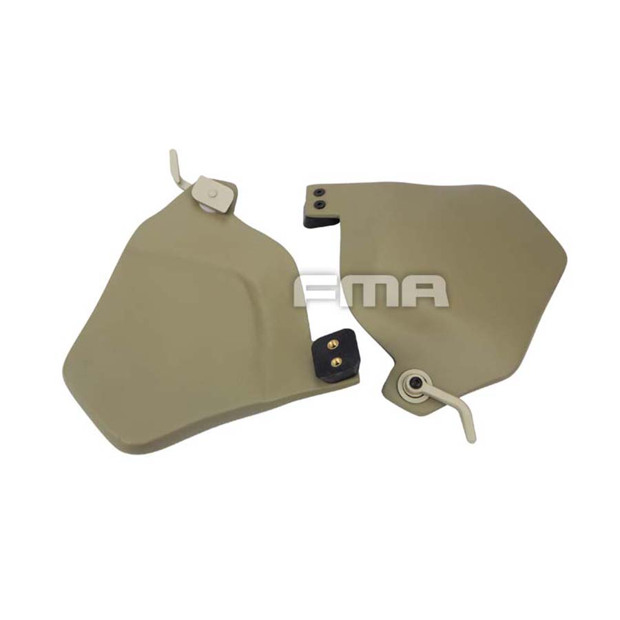 FMA DE (Tan)  Kevlar Side Covers Ballistic For Helmet Tactical Army Cycling Hunting Sakte Outdoor Sports Riding Cascos