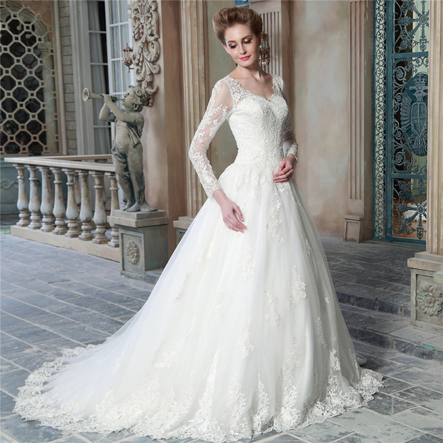 vestidos de novia 2017 encaje