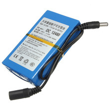 Wholesale Price 12V 4800mAh Li-ion Super Rechargeable Battery Pack+AC Charger with EU Plug