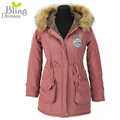 Autumn Parkas Winter Jacket Women Coats Female Outerwear Plus Size Casual Long Down Cotton Wadded Lady