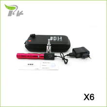 X6 electronic e cigarette smoking e vaporizer cig electronic mod 510 rechargeable batterie 1300mAH factory supply