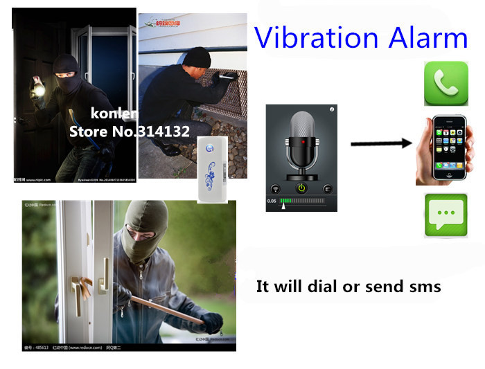 vibration alarm KONLEN