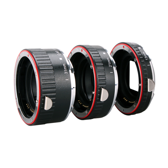 Aputure AC-MC Macro Extension Tube Ring Set For DSLR Camera Canon Lens Shoot 13mm, 21mm and 31mm