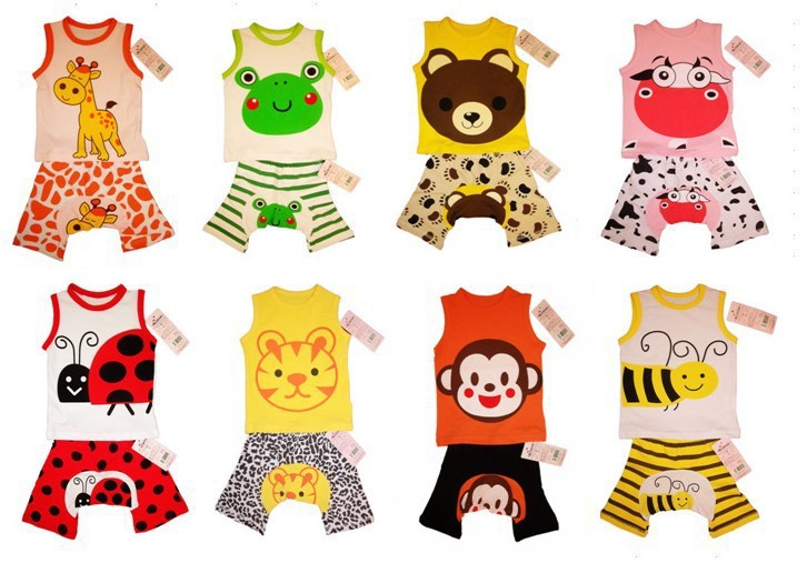 Free shipping 2015 summer baby clothing sets infa...