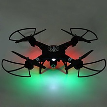 WLToys Q303 Racing Drone 2.4GHz 4CH 6 Axis Gyro RC Quadcopter RTF Fixed-height Mode Aircraft,Black Birthday