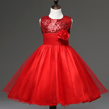 Summer Floral Dresses For Girls Wedding Party Kids Princess Girl Dresses Costume Baby Kids Clothes Robe Fille 4 to 12 Years