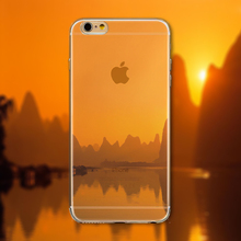 Mobile Phone Cases for Apple iPhone 4 4S Ultra Thin 0 5mm Soft TPU Beautiful Senery