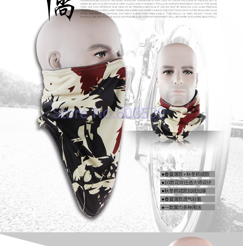 Outdoor Ski Snowboard Motorcycle Winter Warmer Sport Full Face Mask Pirates 3D Printed Triangular Scarf Skiing Mask (13)