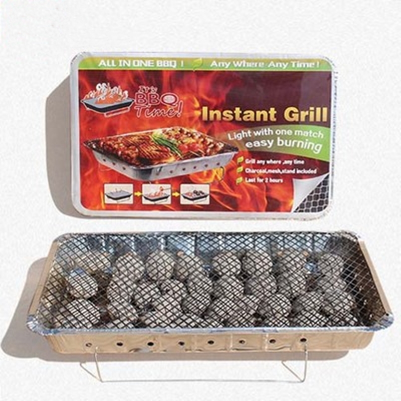 Compra desechables parrilla de carbón online al por mayor de China, Mayoristas de desechables