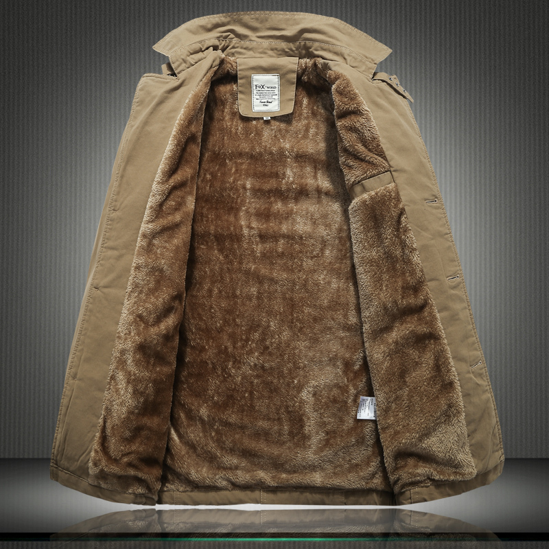 2015 New Best Plus Size 3XL 4XL 5XL Thick Warm Long Winter Jackets Men Best Quality