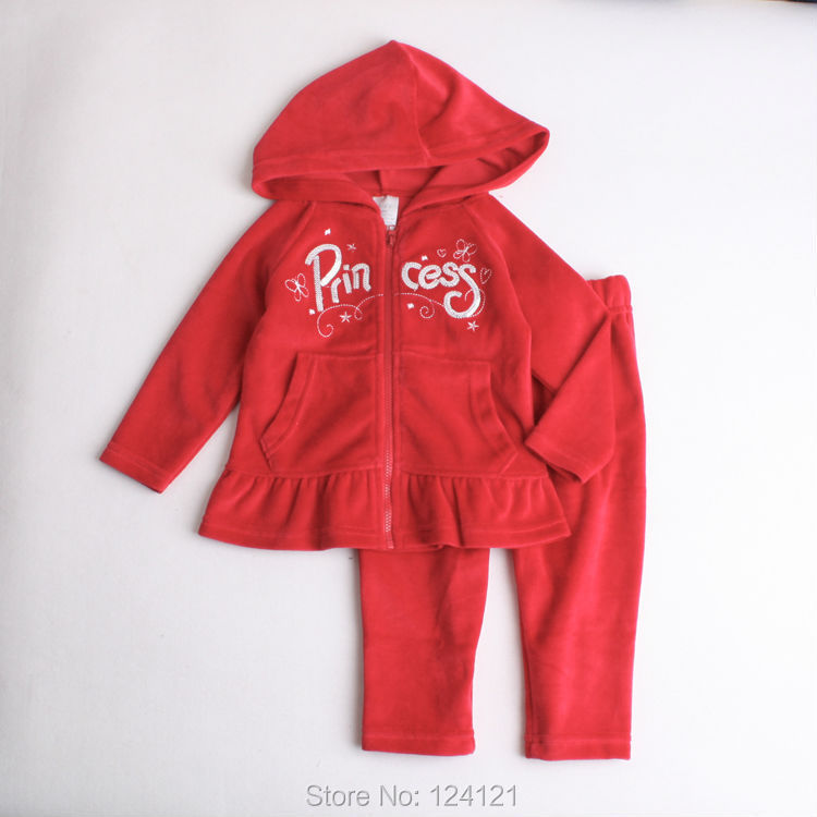 2014 Brand New Fashion Girls Clothing Sets Girls Autumn Clothes Long-sleeved 2pcs Suits Sets Girls Sport Cute sets