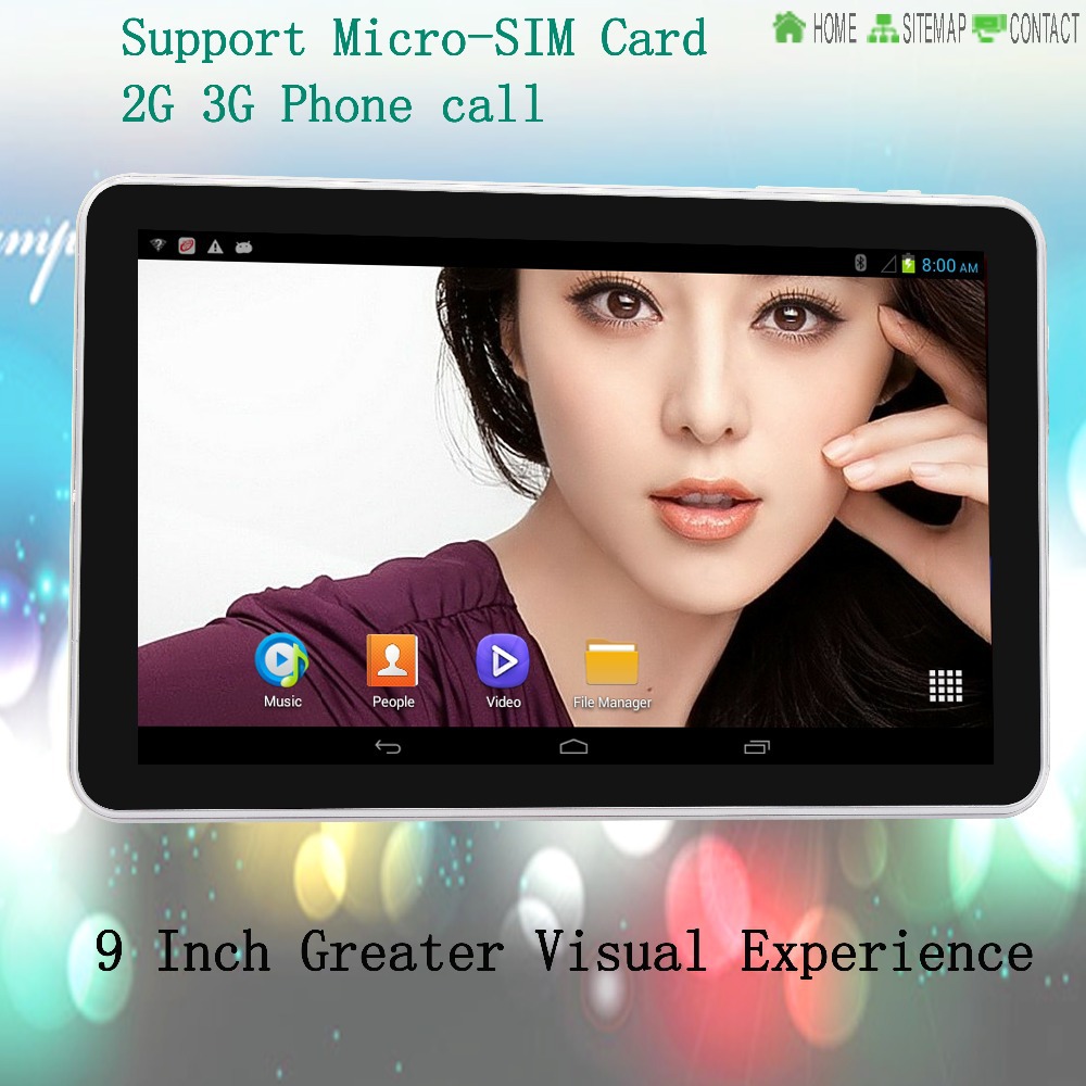 Phone Google Phone Call Android online buy wholesale google phone calls android from china new 9 inch call sim card tablet pc quad core 1gb ram 16gb rom android